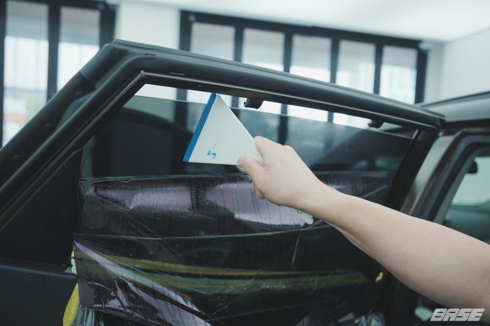 싼타페 썬팅 재시공 솔라가드 LX 선택 / 광명시 일직동