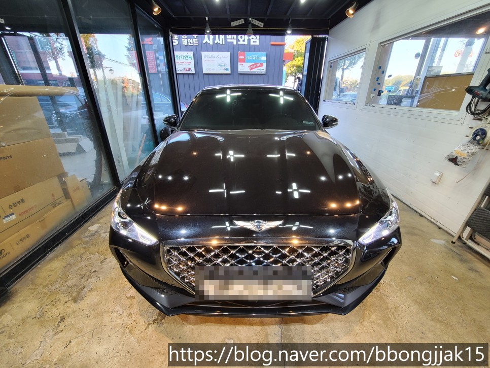 포항 경주 제네시스 G70 카식스 엠비언트라이트 시공 / 포항, 경주
