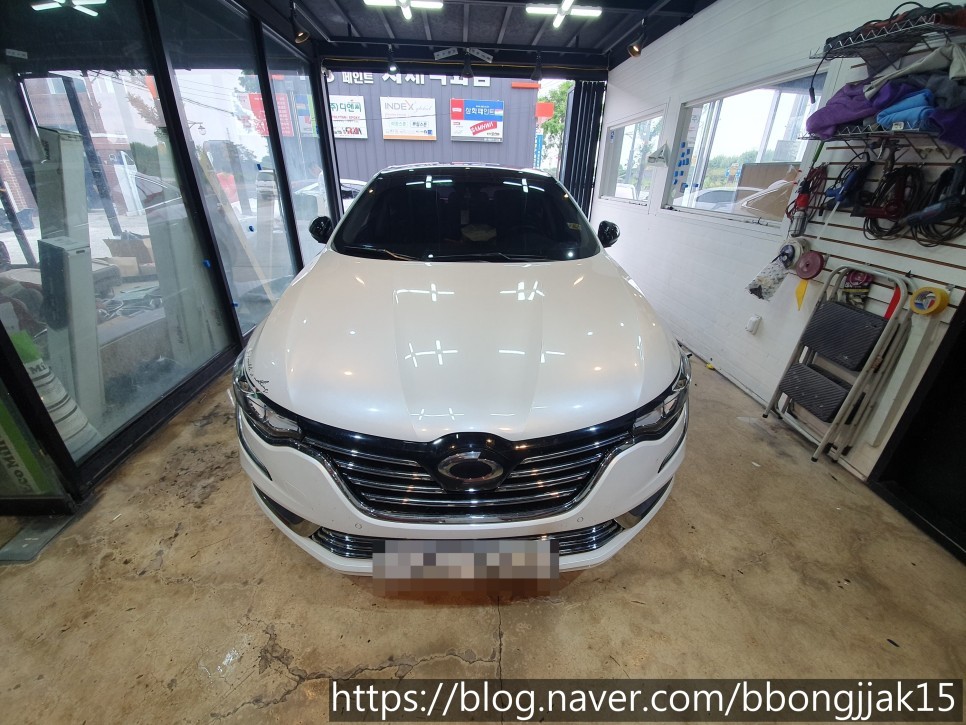 포항 경주 SM6 루프스킨 및 사이드미러 부분랩핑으로 외관드레스업을 하다 / 포항, 경주