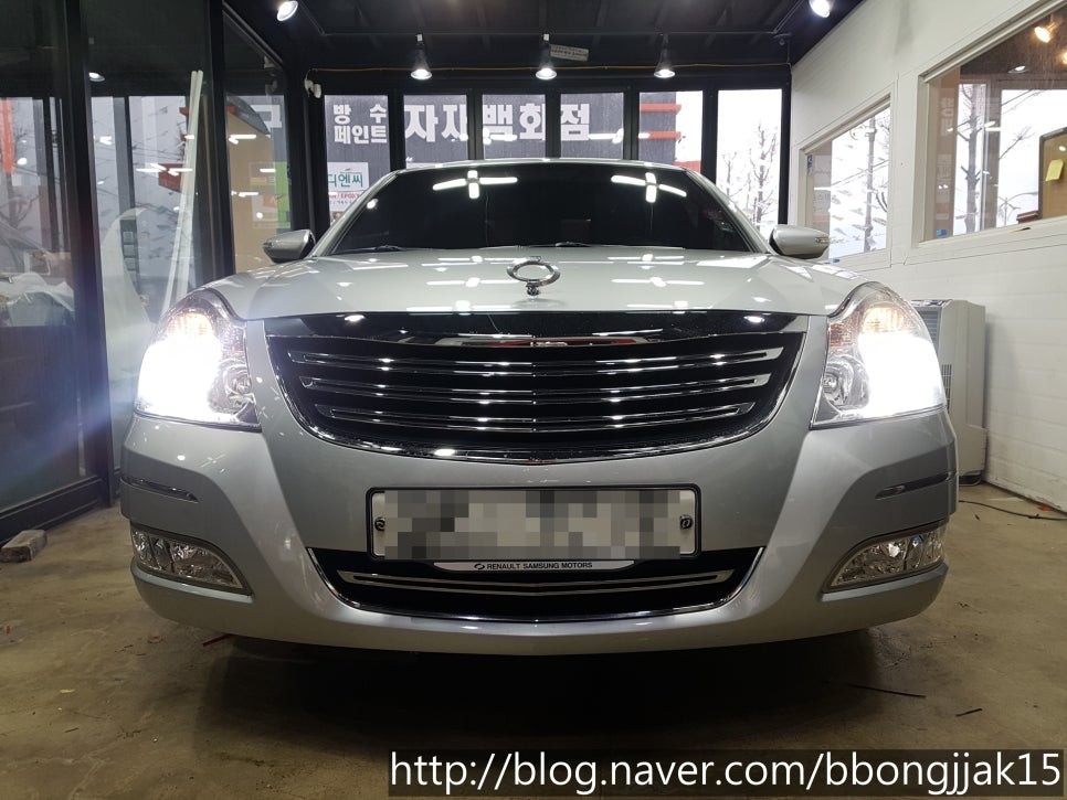 SM7 뉴아트 라이트 새일 파워 LED 전조등 이식 / 포항 안개등 / 포항, 경주