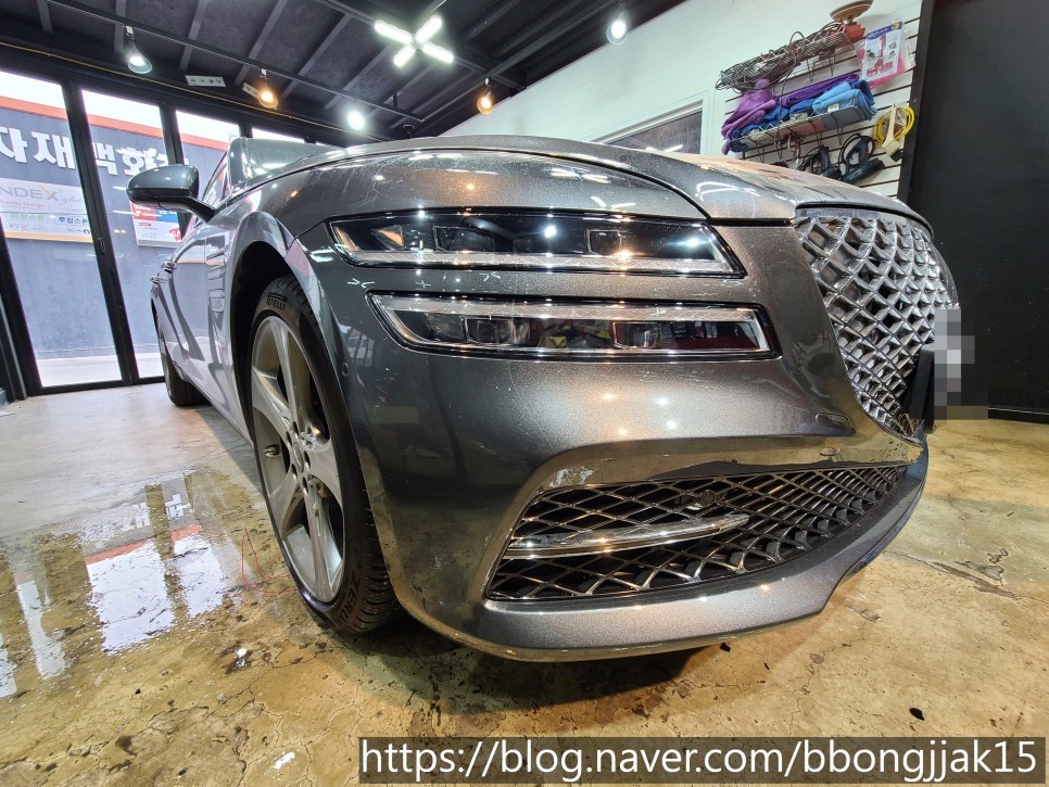 포항 경주 신형 G80 앞범퍼 PPF 시공으로 차량을 보호하다 / 포항, 경주