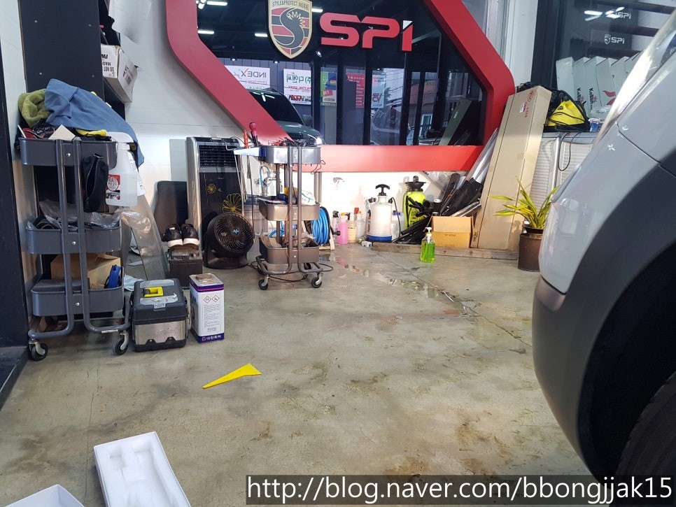 모하비 새일 파워LED 바이칼라 안개등 이식으로 두마리 토끼를 잡다 / 포항 울산 순정옵션 썬팅 / 포항, 경주