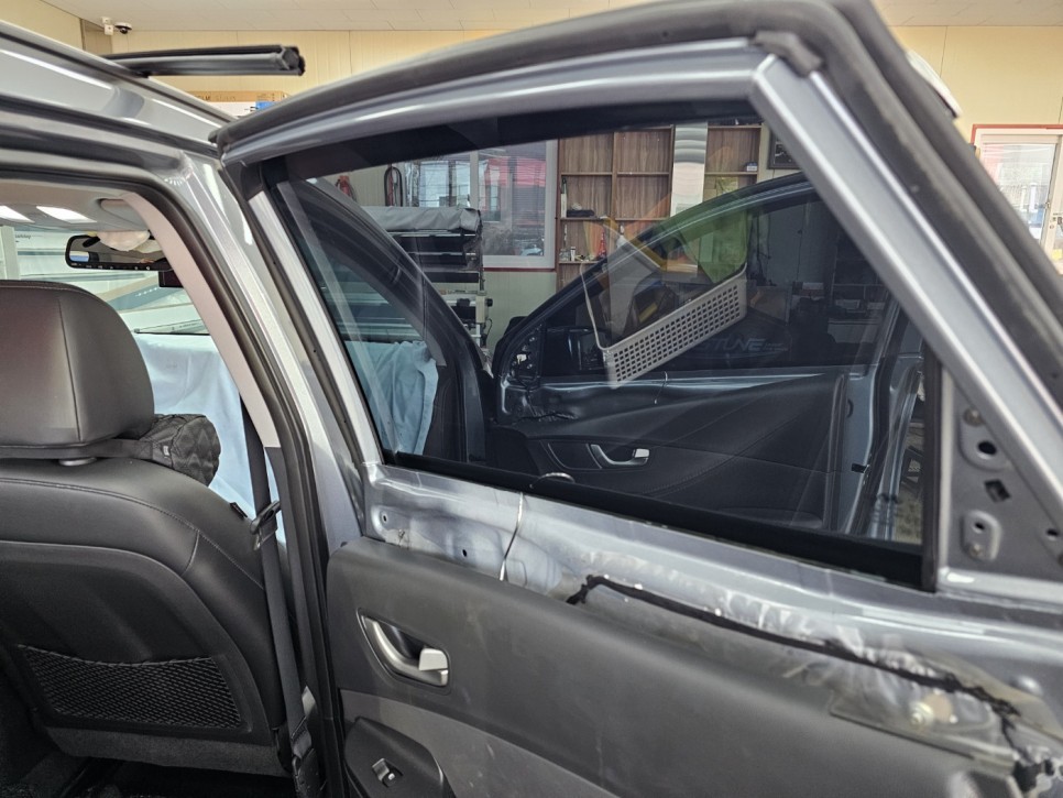 2018년코나 애니가드 80R 전면20%측후면15% + 에프터블로우 시공 / 대전 서구, 세종, 청주