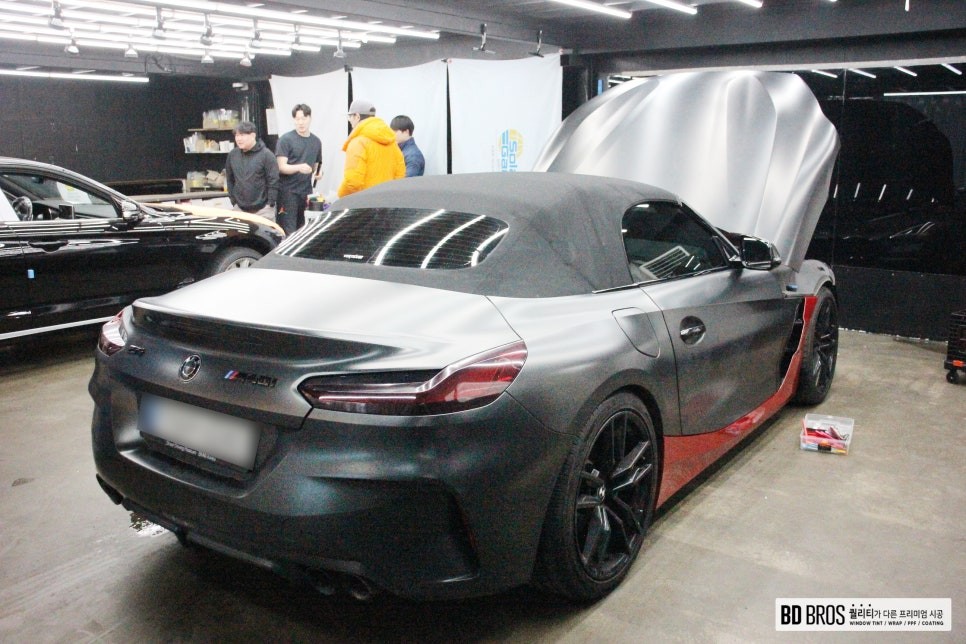 인천 랩핑 BMW Z4 컬러 맞춤형 시공 / 인천 중구