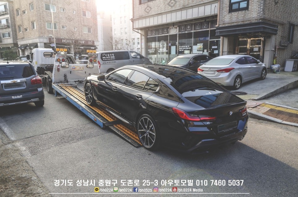 랜드로버 디스커버리 신차 출고 성남 레이노썬팅전문점 입고