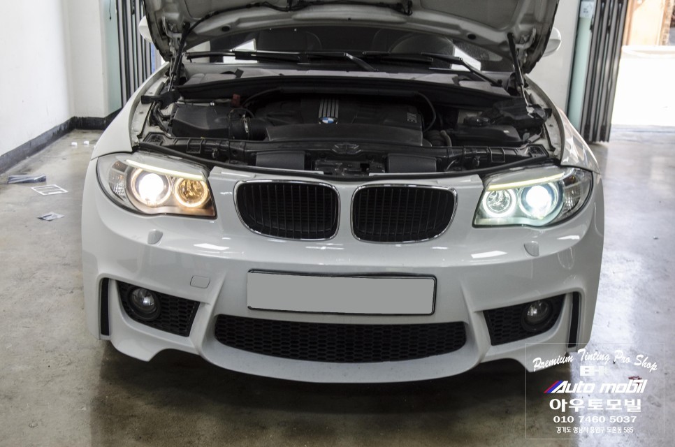 경기남부 / BMW e82 1시리즈쿠페 여름준비  반사썬팅 성남   아우토모빌 / 성남,분당,판교 / 성남.용인.이천