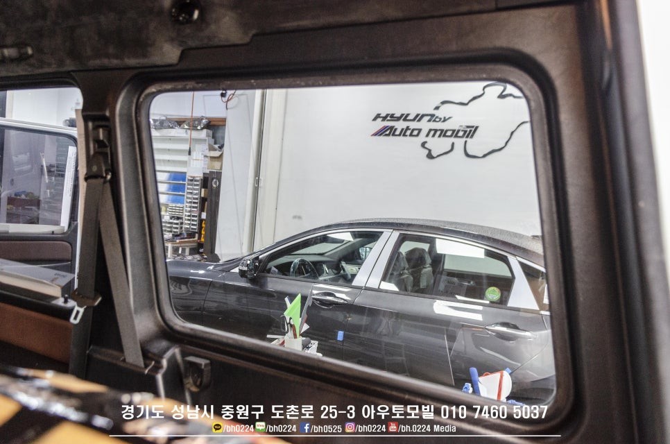 열반사필름 벤츠 G클래스 350 영화촬영용 차량 드레스업효과를위해 쿨맥스 반사필름 시공했어요