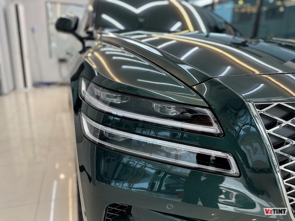 레인보우 V90 신차패키지. 제네시스 GV80 23MY 3.5T 6인승 카디프그린 / 화성, 동탄, 수원, 오산