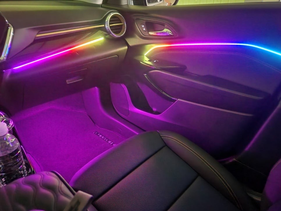 쉐보레 트랙스 크로스 오버 엠비언트 led 내차가 매번 달라 보이는 이유 일산 고양 / 일산동구 성석동