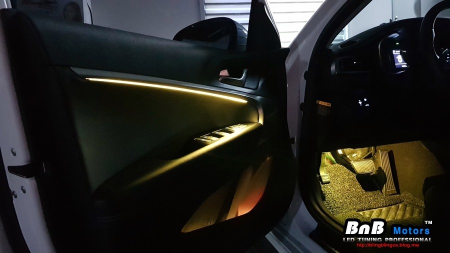 제네시스 G70 비노출 엠비언트 튜닝 시공하는곳! 거제도 엠비언트 튜닝 전문 / 거제 연초면