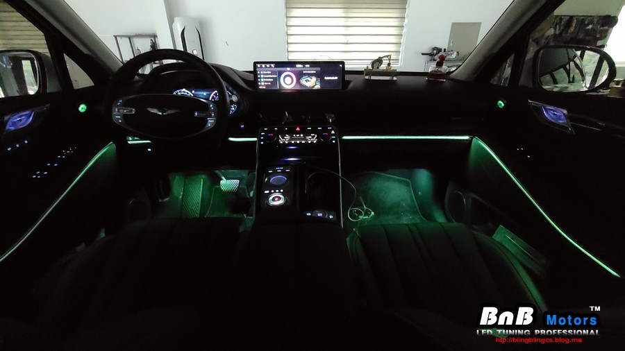 제네시스GV80 없는듯한 엠비언트 괜찮은가요?? 광량 업그레이드로 확실한 존재감으로 인싸등극!! 경남 거제 창원 부산 김해 엠비언트튜닝 / 거제 연초면