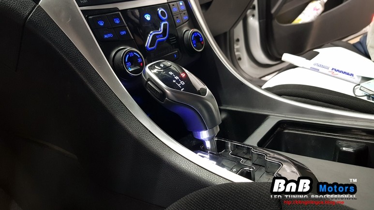 YF 소나타 스텝게이트 방식 에쿠스 기어봉 장착   [거제 통영 에쿠스 기어봉] / 거제 연초면