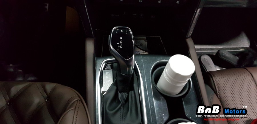 거제 싼타페 TM 에쿠스 전자식 기어봉. 경남 창원 자동차 튜닝은 비앤비 모터스!! / 거제 연초면