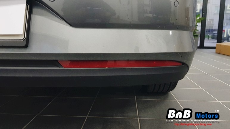 깔끔하고 선명한 SM6 레이저라인 리플렉터 + 듀얼머플러 디퓨져 시공 [거제 SM6 LED 튜닝] / 거제 연초면