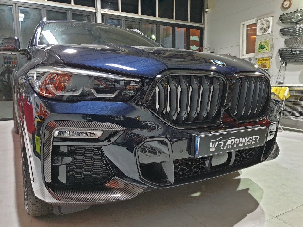 크롬죽이기 시공으로 새로운모습으로 거듭난 BMW X6 40i