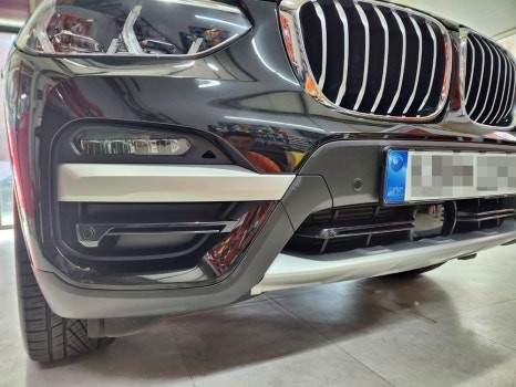 블랙에디션을 향한 BMW X3 (G01) 전면 시공편