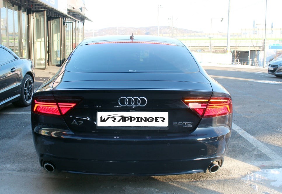 아우디 A7 페리 테일램프 교체시공 / 양주시 덕정동