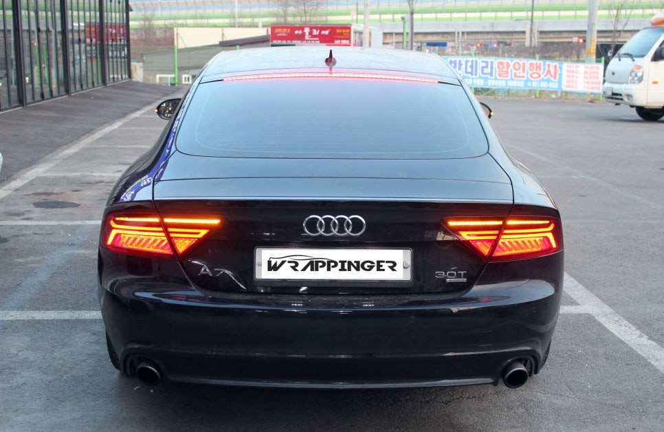 아우디A7 신형테일램프 교체시공 / 양주시 덕정동