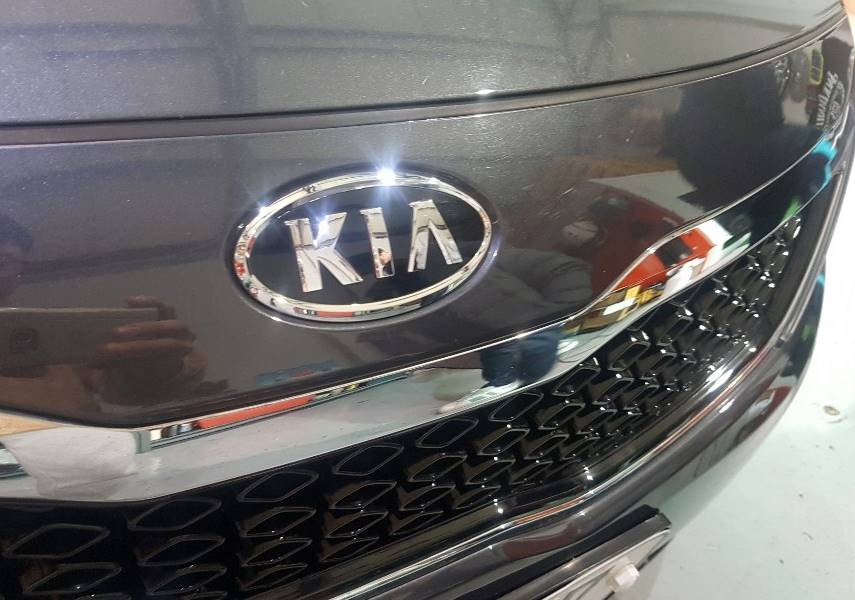 기아 K5 순정엠블럼---> 브렌톤 엠블럼 교체시공 / 양주시 덕정동