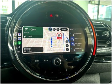 미니 클럽맨 2023 안드로이드오토 시공입니다 TMAP 카카오네비 카플레이