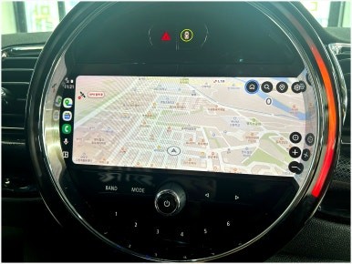 미니 클럽맨 2023 안드로이드오토 시공입니다 TMAP 카카오네비 카플레이