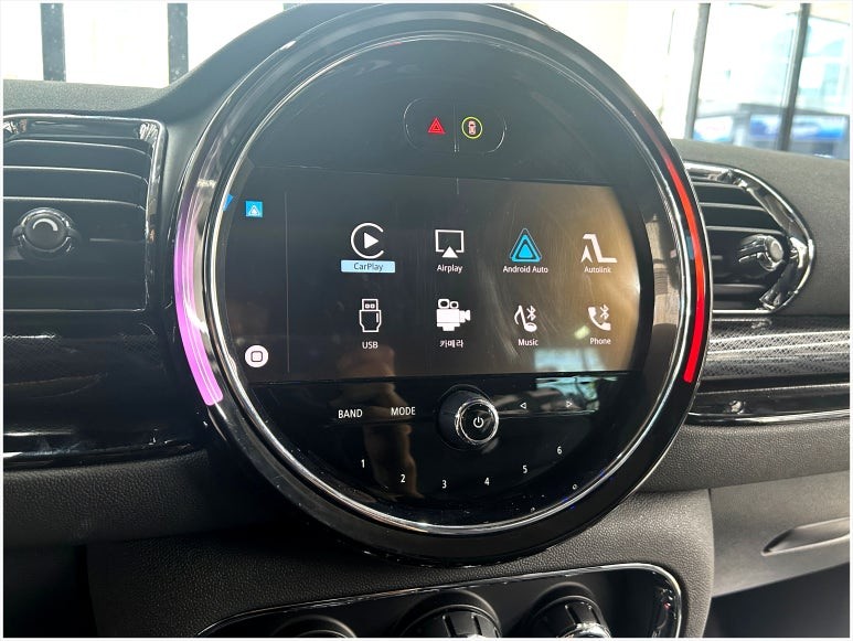 미니 클럽맨 2023 안드로이드오토 시공입니다 TMAP 카카오네비 카플레이