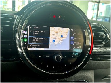 미니 클럽맨 2023 안드로이드오토 시공입니다 TMAP 카카오네비 카플레이