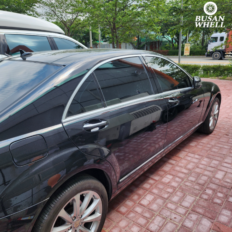 부산 벤츠 s500도색휠 전문가에게 맡겨주세요