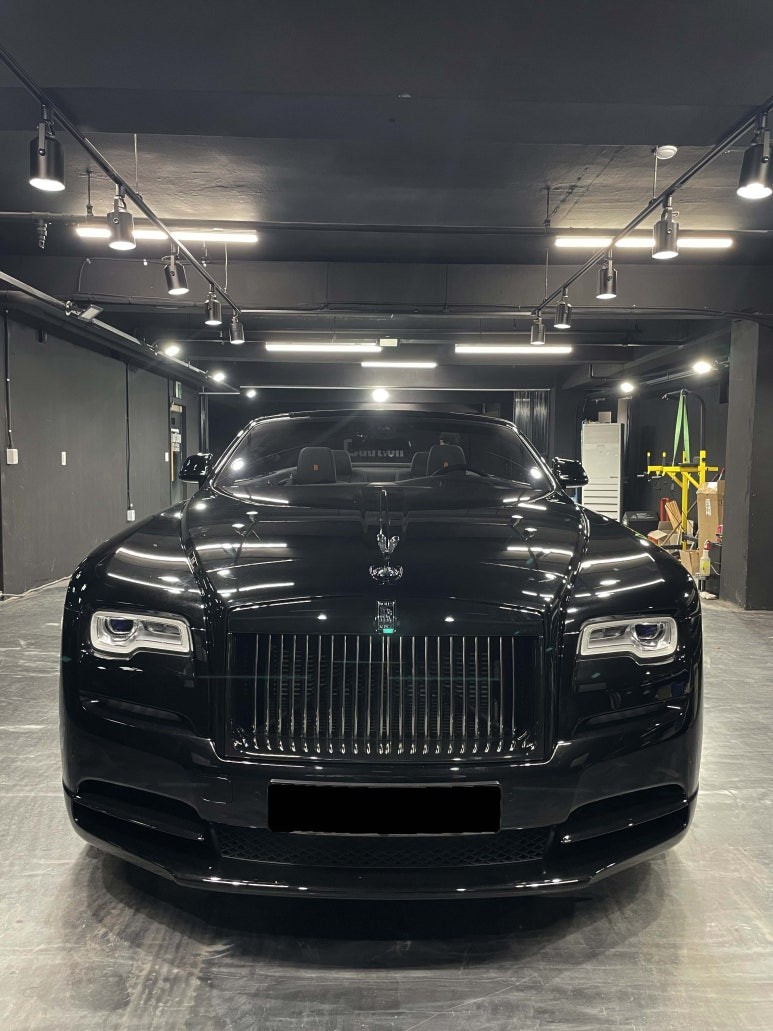 KPMF 탑폴리에   화이트/블랙  풀래핑_       롤스로이스 ROLLS ROYCE / 과천시 주암동