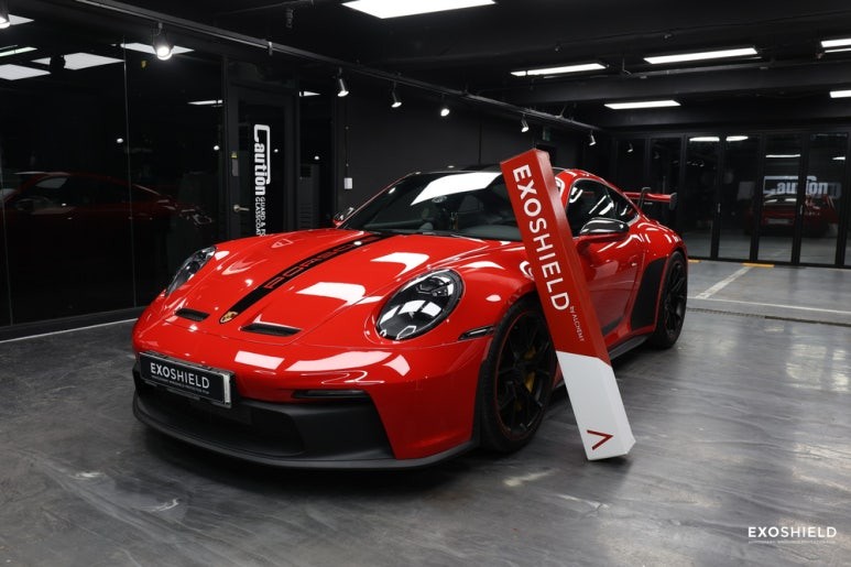 포르쉐 911 GT3 앞 유리 보호 / 엑소쉴드 GT3 윈드쉴드 /  스톤칩 방지 / 과천시 주암동