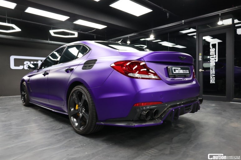 KPMF 무광 아이스 티타늄 퍼플 / 제네시스G70 GENESIS G70 / 과천시 주암동