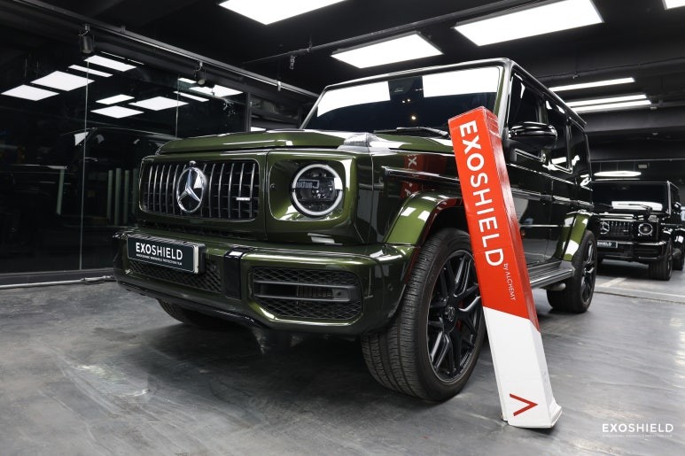 벤츠 G63 AMG 지바겐   /    엑소쉴드 ExoShield   / 윈드 실드 / 과천시 주암동