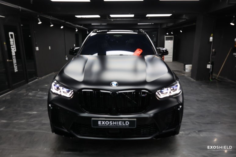BMW X5 M 컴페티션 전면 유리 보호 / 엑소쉴드GT3 / 윈드쉴드 비용 / 과천시 주암동