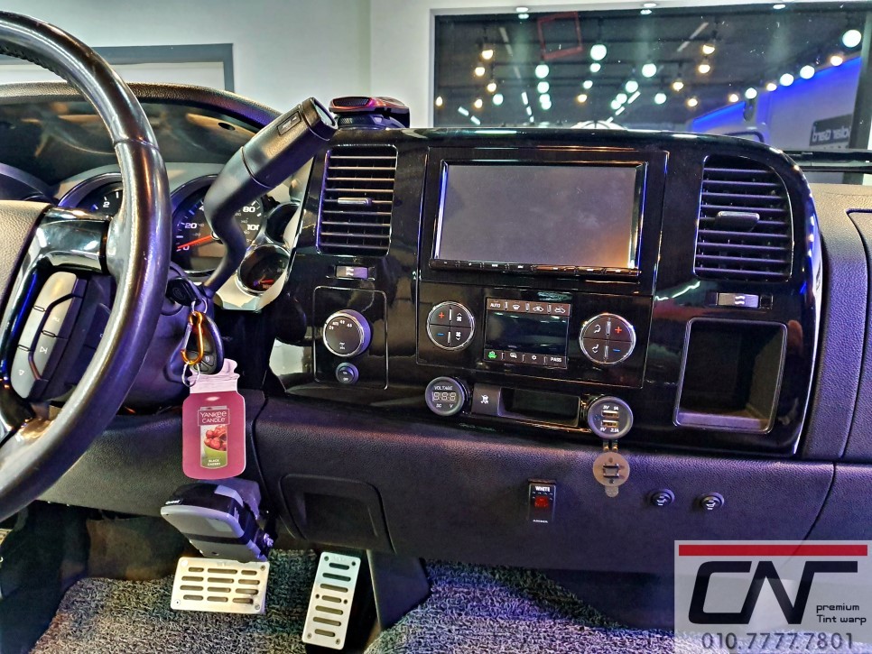 쉐보레 실버라도 대전카컴 안드로이드올이원으로 쾌적하게 / 대전 서구