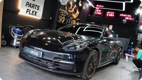 파나메라4s 전체랩핑 질리지 않는 글로스 그레이 / 서울 강서구