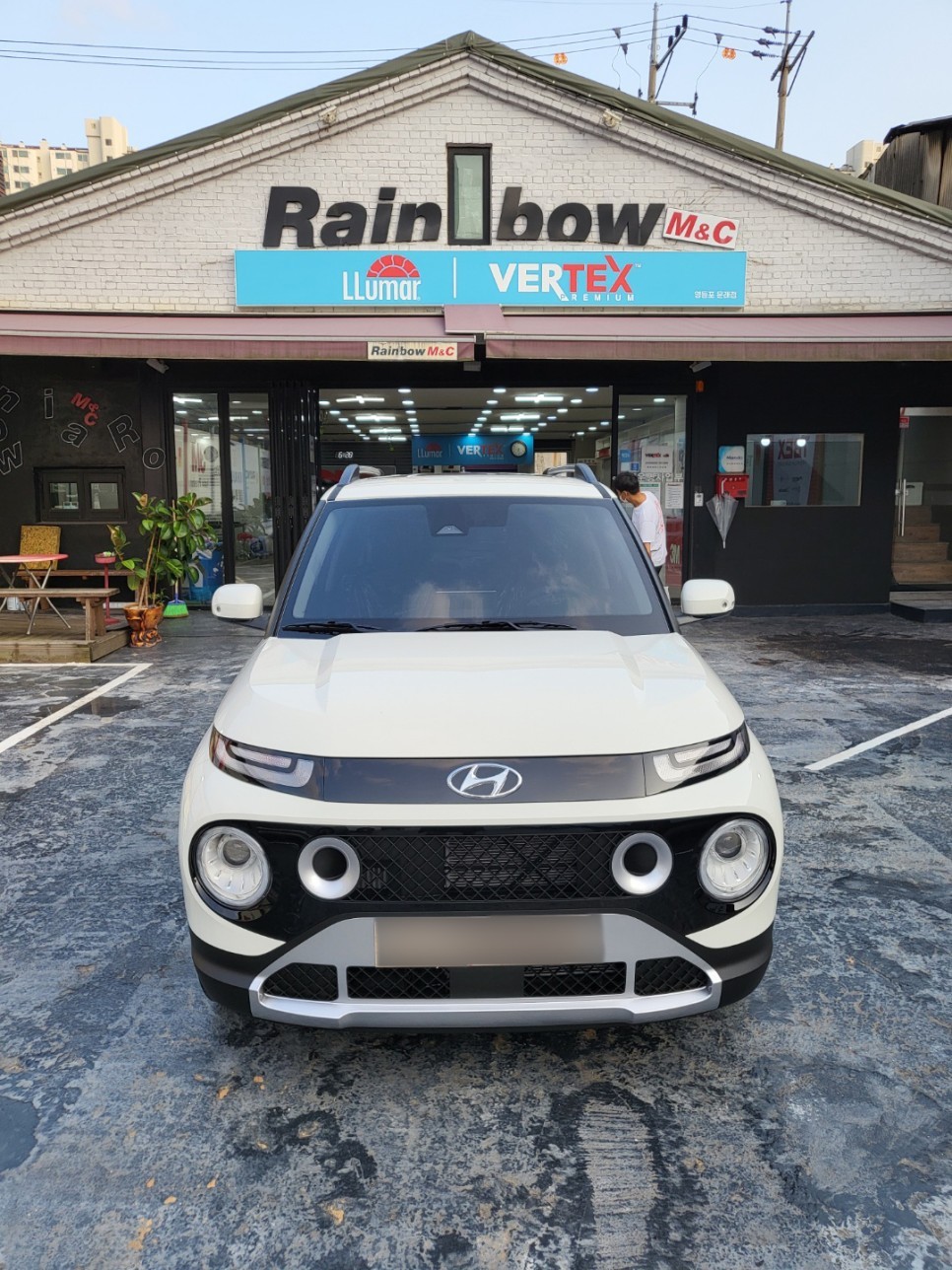 영등포 캐스퍼 티벡스) 캐스퍼 솔라가드 베럴G + 아이나비Z7000+ PPF 5종+ LED실내등 교체 / 서울 양천, 구로, 강서, 영등포, 부천