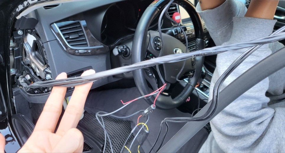 영등포,신도림,여의도 블랙박스 장착 교체- K9 고장난 블랙박스 교체 / 서울 양천, 구로, 강서, 영등포, 부천