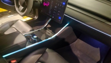 테슬라 모델3 오버젠 순정형 엠비언트 작업 / 경기 광주