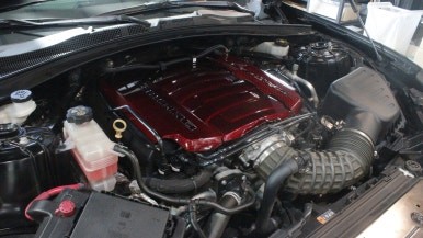 카마로 카본 수전사 사이드 루버와 엔진룸 커버 / 경기 광주