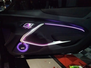 카마로 도어엠비언트 & 벤풍구 작업 후기: 섬세한 튜닝으로 완성된 드라이빙 공간 / 경기 광주