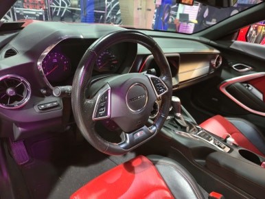 카마로 프런트 립 리얼 카본 핸들 교체 작업 / 경기 광주