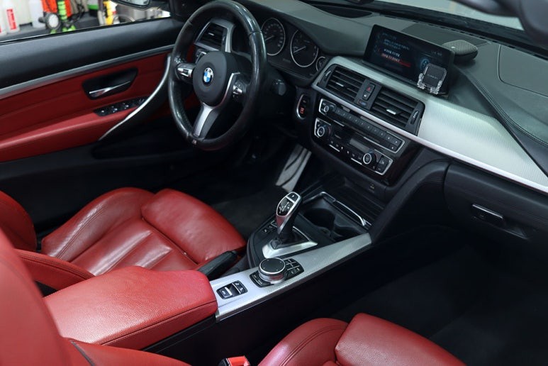 대구.경북 / bmw 실내랩핑 / 430i 컨버터블 블랙 카본 실내랩핑 / 대구 카앤맨 / 대구 북구 검단동 / 대구