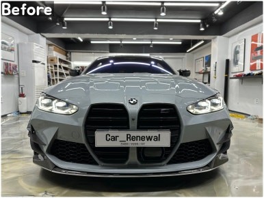 BMW 신형 M4 전체랩핑 / G82 사틴블랙 랩핑 / 영등포랩핑