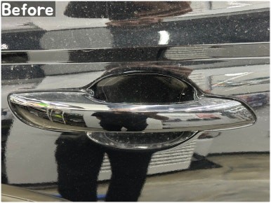 제네시스 GV70 블랙팩 시공 / 크롬죽이기 전후 비교 / 영등포 랩핑샵 / 서울 동작