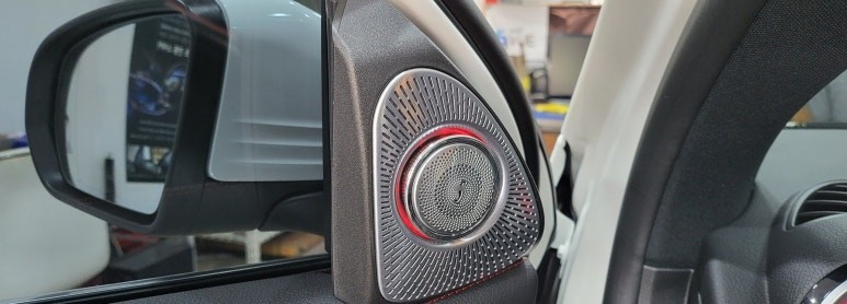 분당벤츠전문점 카알터 GLA H247 GLA250 부메스터 3D전동 트위터 설치 리어송풍구 엠비언트리어송풍구 교체 / 성남 분당구 정자동