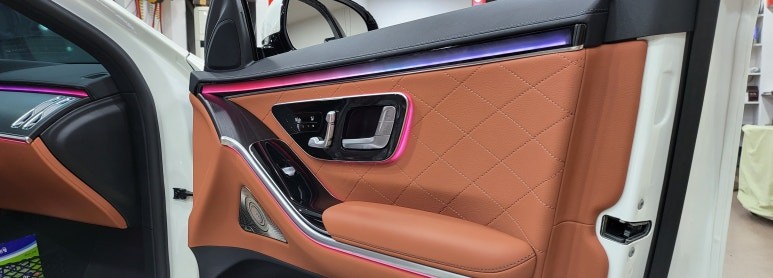 분당벤츠전문점 카알터 S클래스 S450 순정 형 액티브엠비언트 작업 리얼후기 S350 S400 S450 S500 S580 숏바디 롱바디 모두작업 W223 / 성남 분당구 정자동