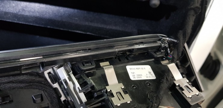 [분당벤츠전문점] 벤츠 CLS W218 CLS63 AMG 2016년식 순정 12색 멀티컬러 엠비언트 시공작업 / 성남 분당구 정자동