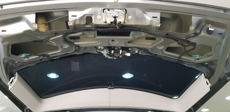 [분당벤츠전문점] 벤츠 X204 GLK220 아이나비 QXD5000 커넥티드PRO 블랙박스보조배터리 옵틱글래스 광각미러교체 순정 후방카메라 교체