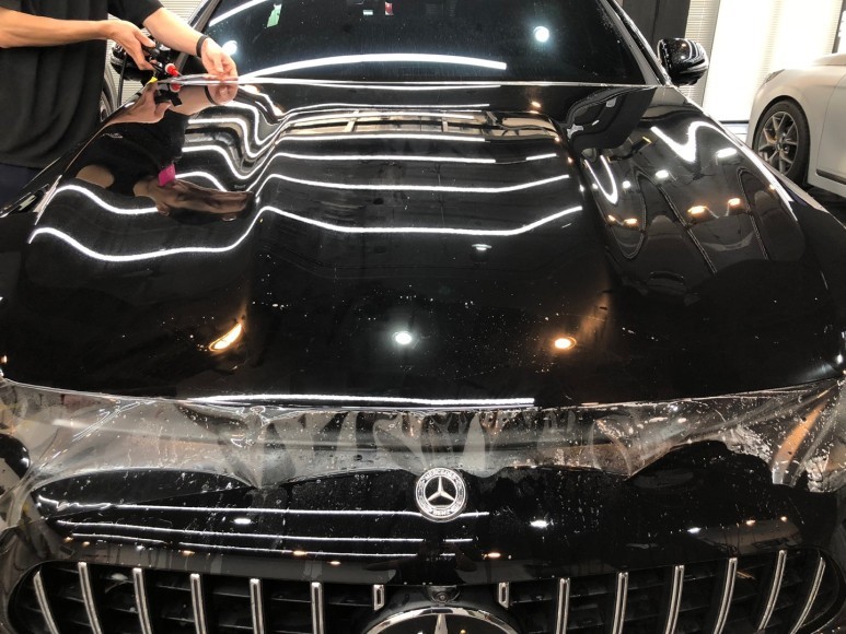벤츠 GT43 AMG PPF 프런트 패키지 서초랩핑