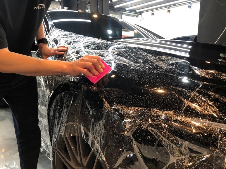 벤츠 GT43 AMG PPF 프런트 패키지 서초랩핑